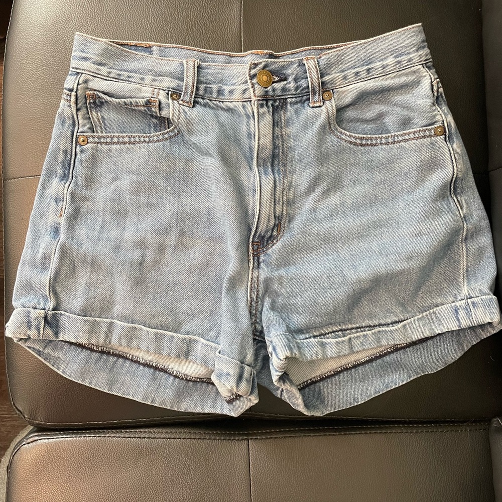 American Eagle Outfitters Light Blue Jean Shorts